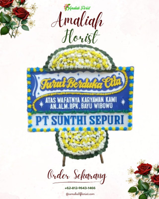 Papan Bunga Duka di Tuminting
