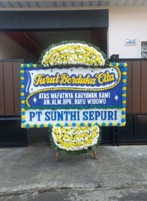 Papan Bunga Duka di Tuminting