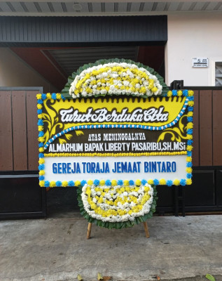 Papan Bunga Duka di Tuminting